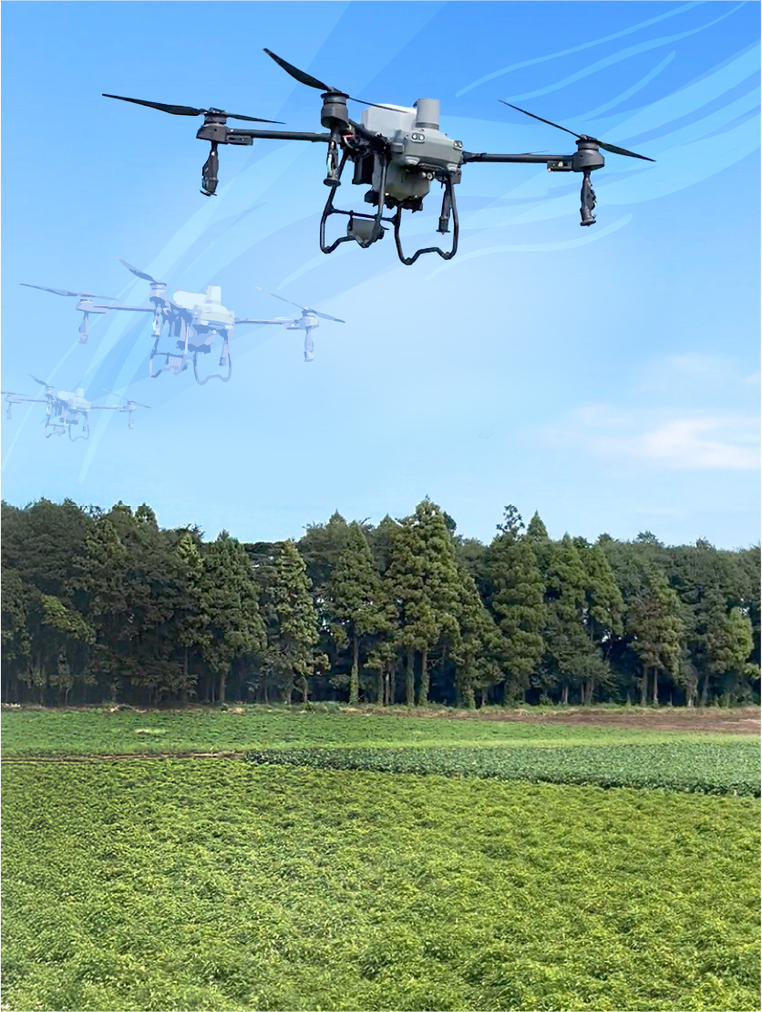 あさひドローンサービスモバイル用イメージ画像