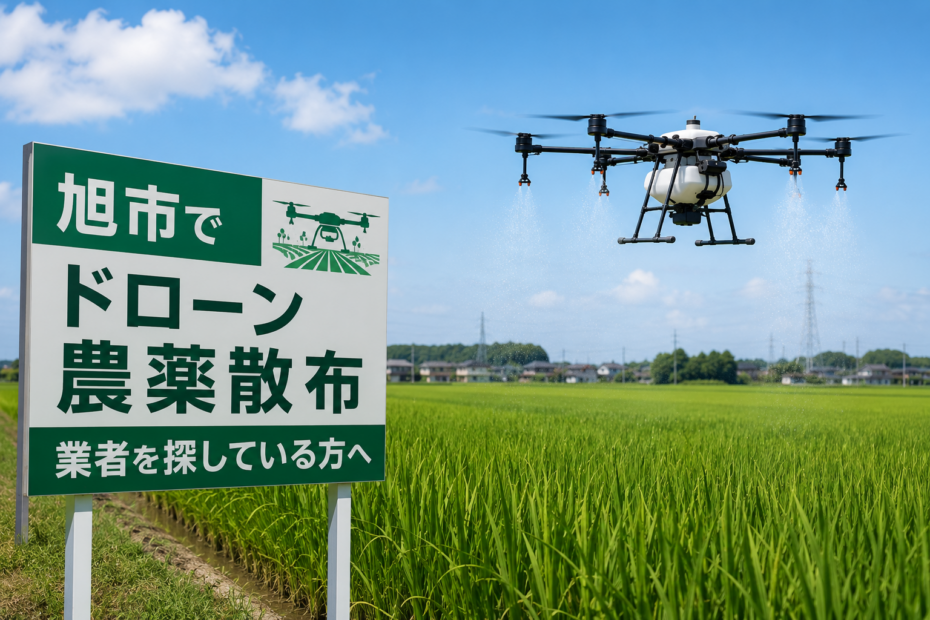 旭市でドローン農薬散布業者を探している方へ